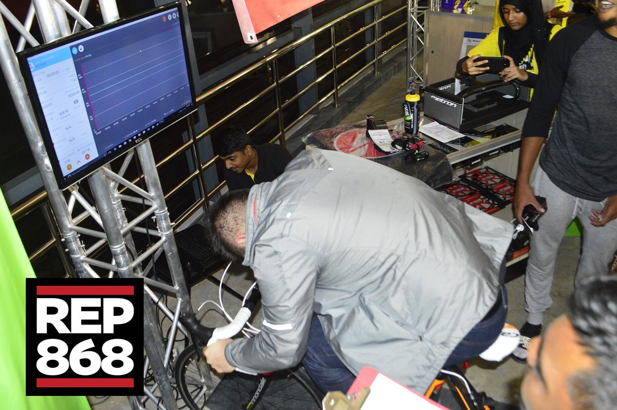 ttgameplan's tweet photo. @NJISANE_PHILLIP put down a monster grind on @cycleops #HammerDirectDriveTrainer at #PanamPista17 #PanamElite @RideCannondale #MotorcycleETC https://t.co/k3e12qvb3L