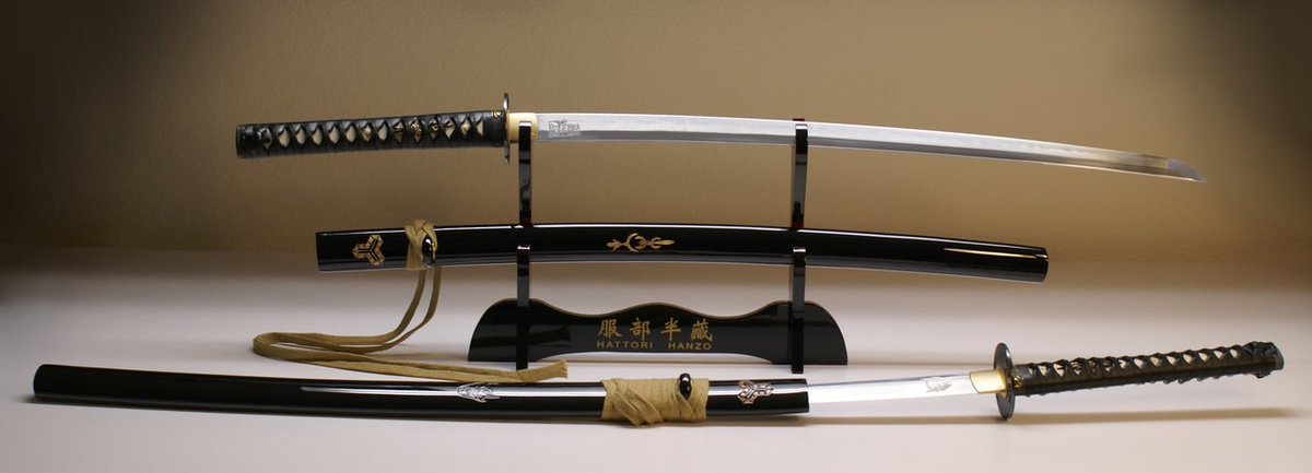 Настоящий меч от Хаттори Ханзо. 