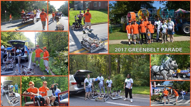 frc6239's tweet photo. Team 6239 had a great start to the 2018 season by marching with 2 other robotics team in Greenbelt Parade #team6239, #gotpi #innovim https://t.co/6FXmjCryVS