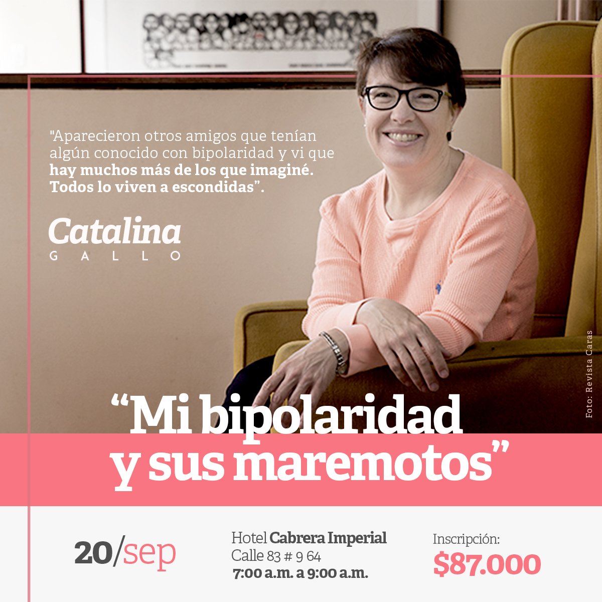 talkia_co's tweet photo. ¿Cree que puede ayudar a alguien con depresión o trastorno bipolar?. Inscripciones e info en https://t.co/INbcMsovcA https://t.co/lr1MwaHnic