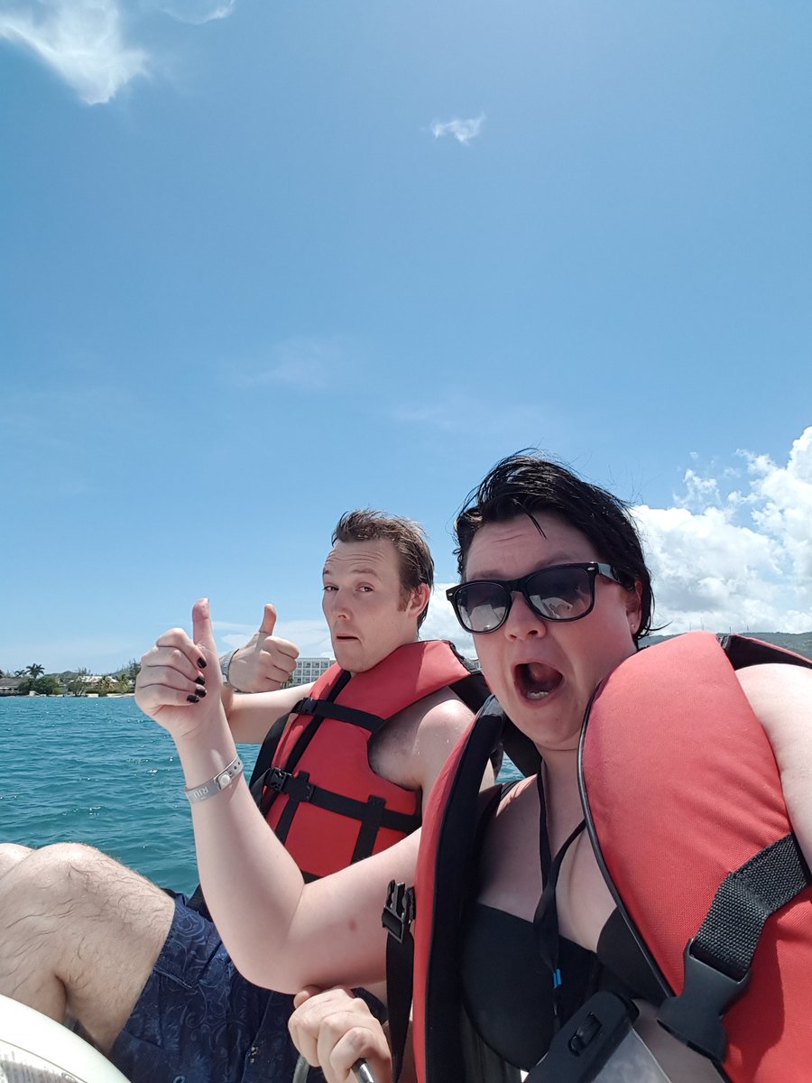 A39official's tweet photo. Boating #Jamaica https://t.co/jG8Kgy01NA