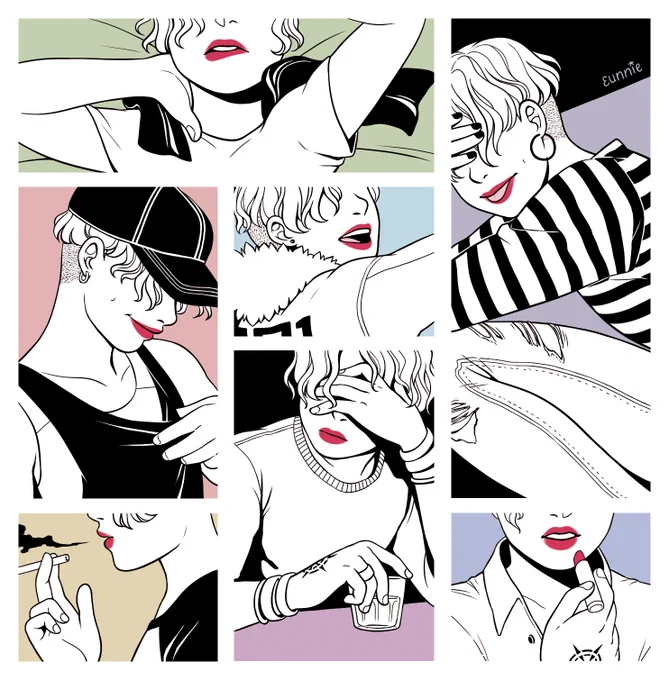 sunday to saturday lips 