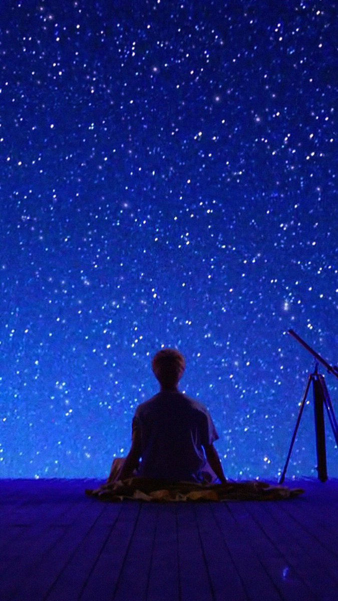 JAIIILLLEENN's tweet photo. "The moon tells me differently so, that there was really someone listening to my heartbeat, every damn night."

#JIMIN 
@BTS_twt https://t.co/dmTSEYWtaq