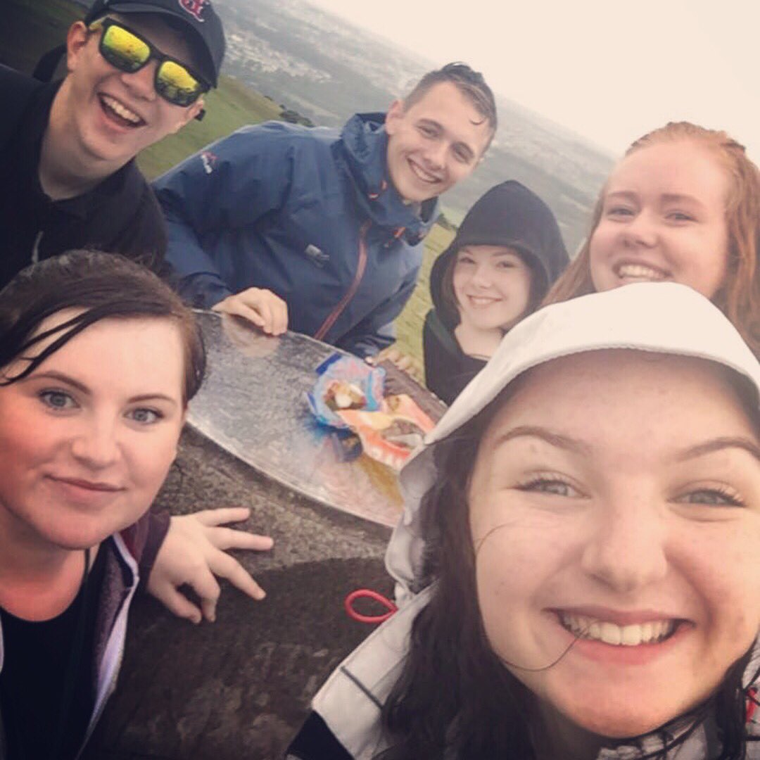 HWUCU's tweet photo. Arthur's Seat Hike was a success! #hwucu #cunews #freshers #freshersweek https://t.co/lolsd0jzGb