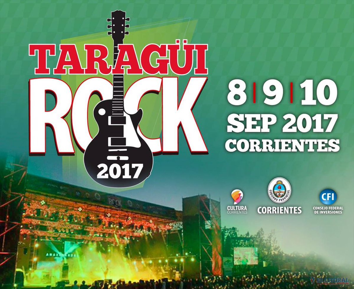 rsudamericana's tweet photo. Se viene el #TaragüíRock y te regalamos 5 pares de entradas por día!😄🎸
#SORTEO 07/09
#CONDICIONES
🔸 Seguinos
🔸Nombre y 3 últimos del DNI
🔸RT https://t.co/P6ItaJUTdm