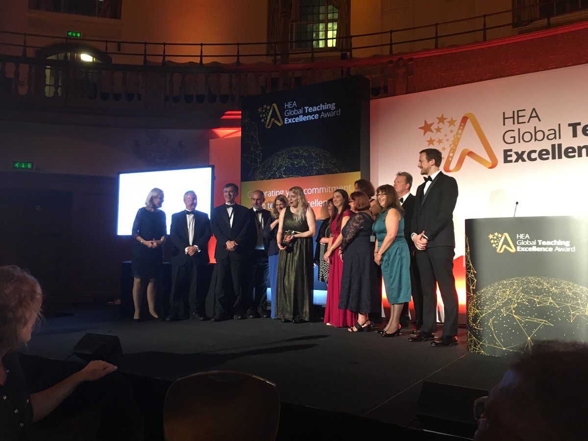 University of Huddersfield...#GTEA2017 winners!!! Well done to all finalists