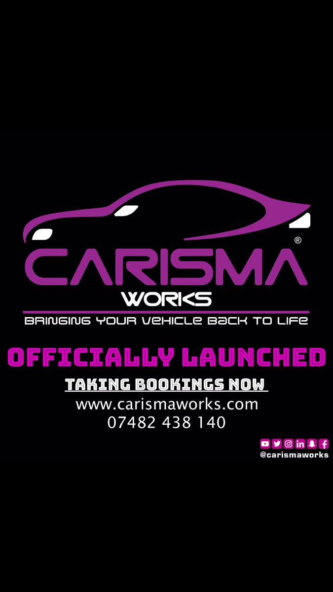 Usman_S786's tweet photo. Looking to get your car valeted or detailed but don't have time? call carisma a mobile valet/detail service #Glasgow #MobileDetailingStudio https://t.co/S3UD7o11OD