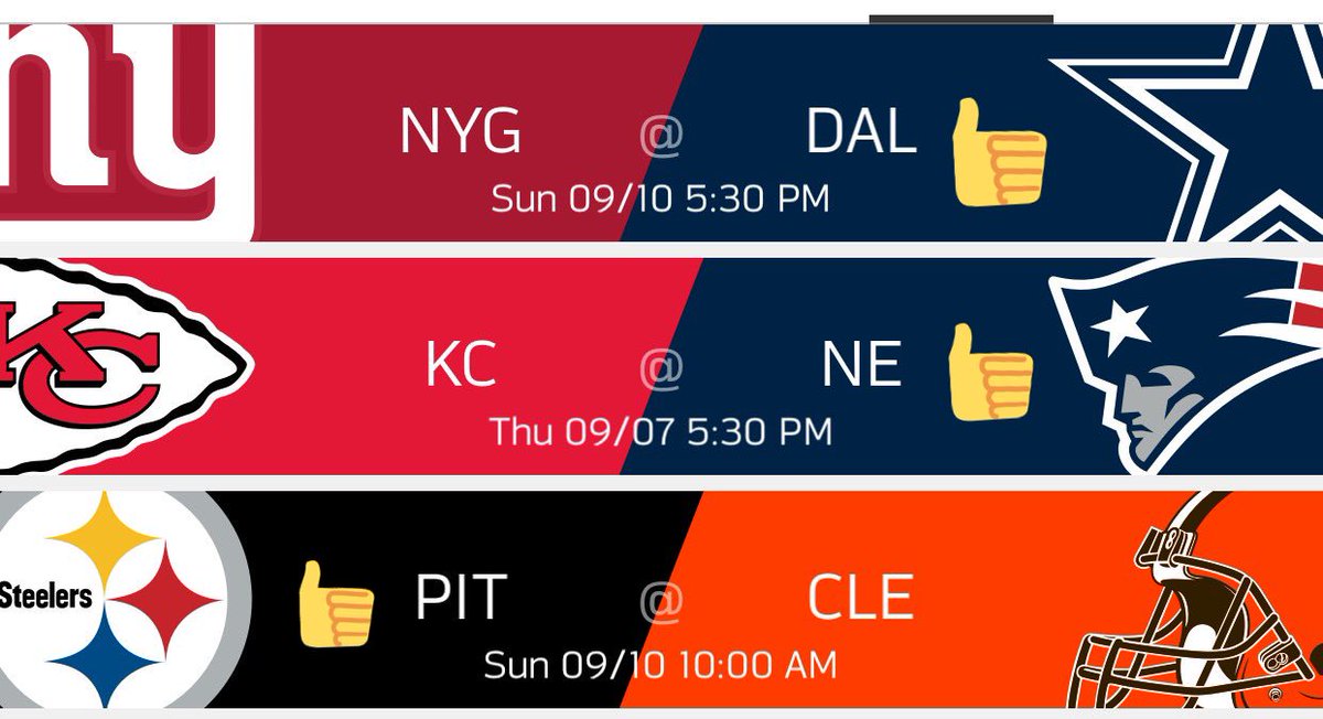 PrimeTimeSav's tweet image. 🚨WEEK 1 BETS🚨
My picks have the thumbs up! You bet the other team! Reply or DM if interested! MUT or Paypal accepted!
RTS WONT GO UNNOTICED!