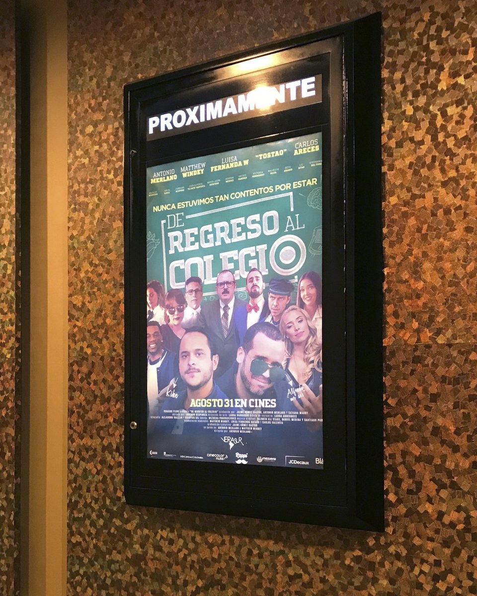 deregresocol's tweet photo. ¡Esta es Nuestra segunda semana en CARTELERA! Busca #DeRegresoAlColegio en salas de cines 👊💪 😆 https://t.co/GJHe3xPZtd