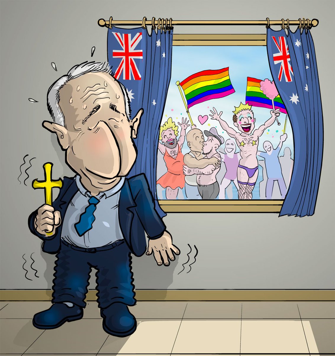 AssFaceMF's tweet photo. Oh now we see the Aussie Prime Minister as the real coward he is. Time to do the right thing Mr Turnbull. Don't be an AssFace. https://t.co/HeTGbHJmqQ