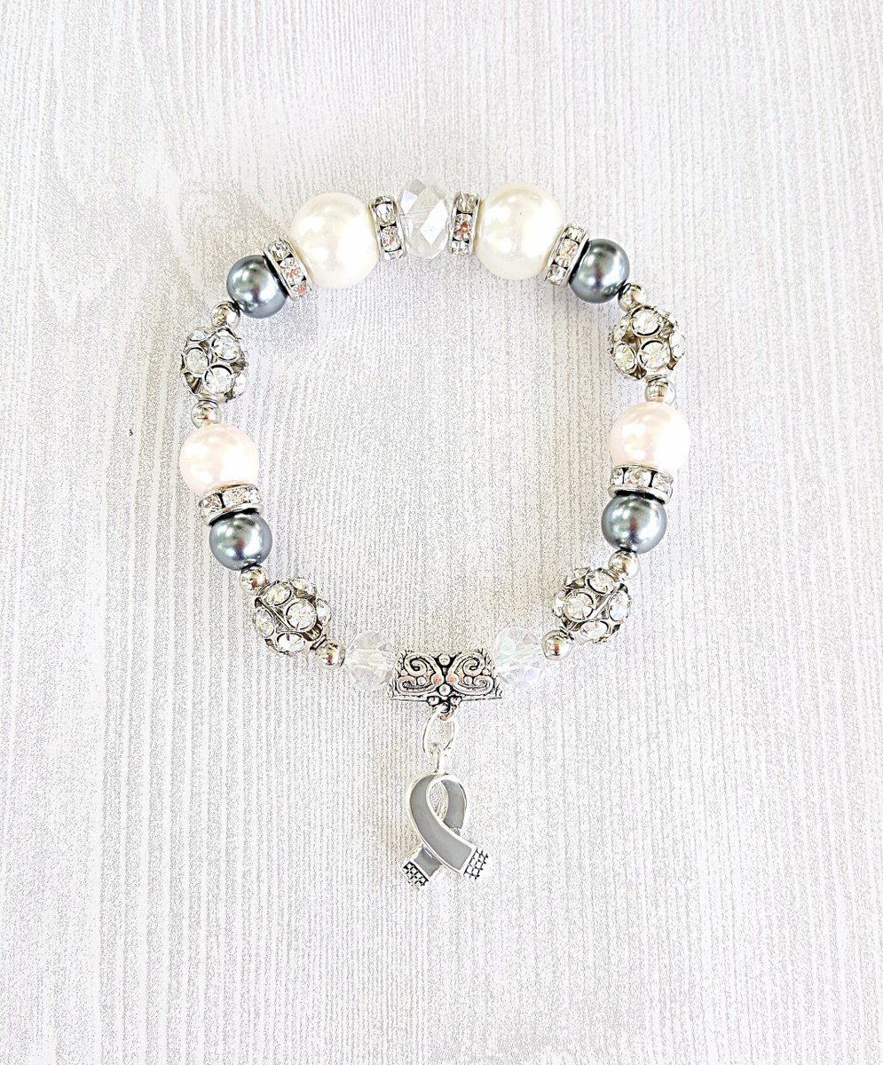 Brain Cancer Awareness #hopeinbracelets #braincancer #support #gift #followme #bracelet #awarenessbracelets #Inspire #workfromtheheart
