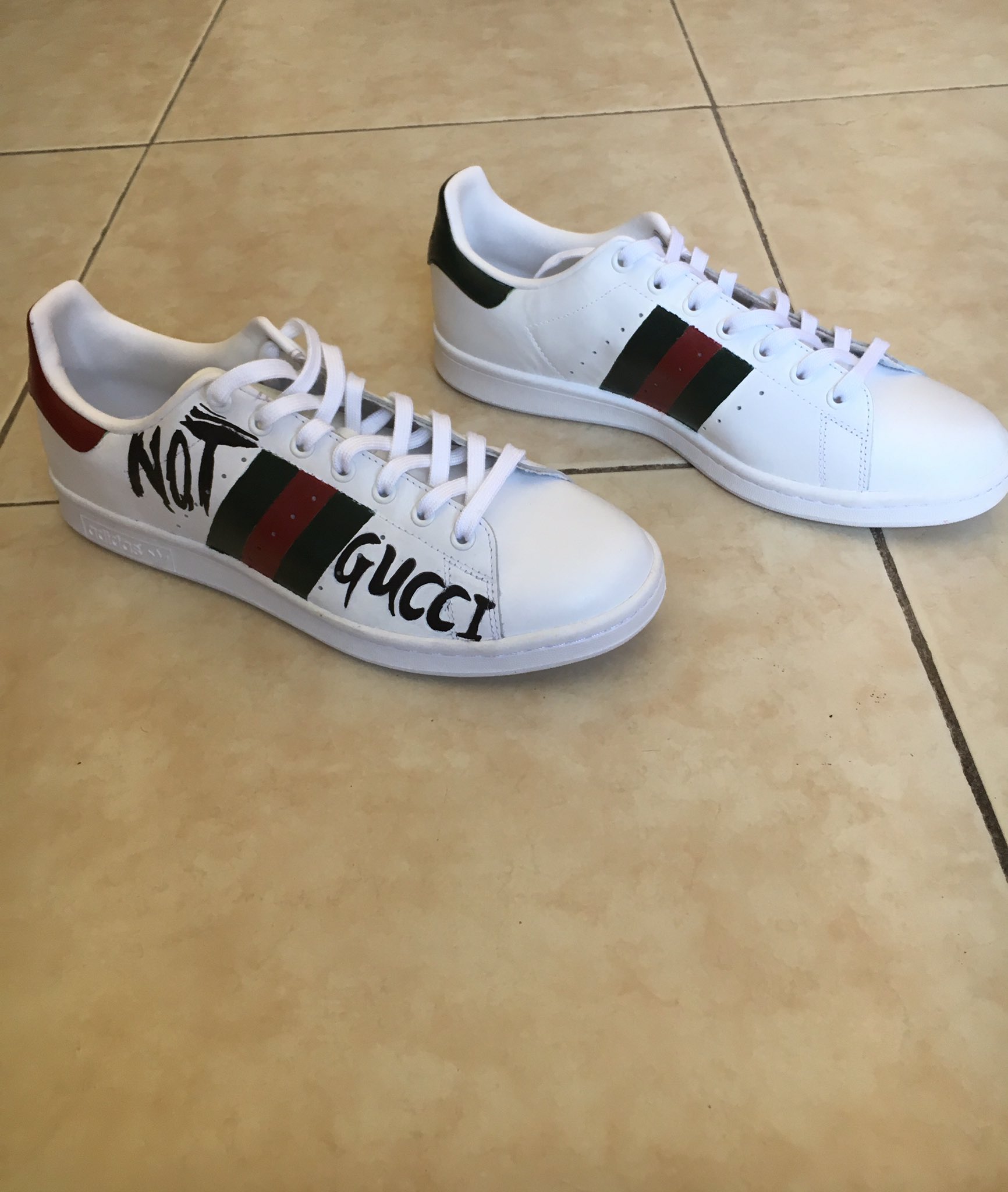 stan smith custom gucci