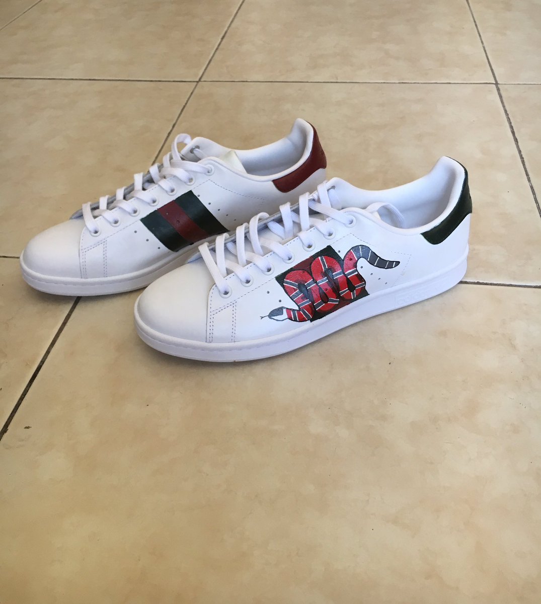 stan smith gucci custom