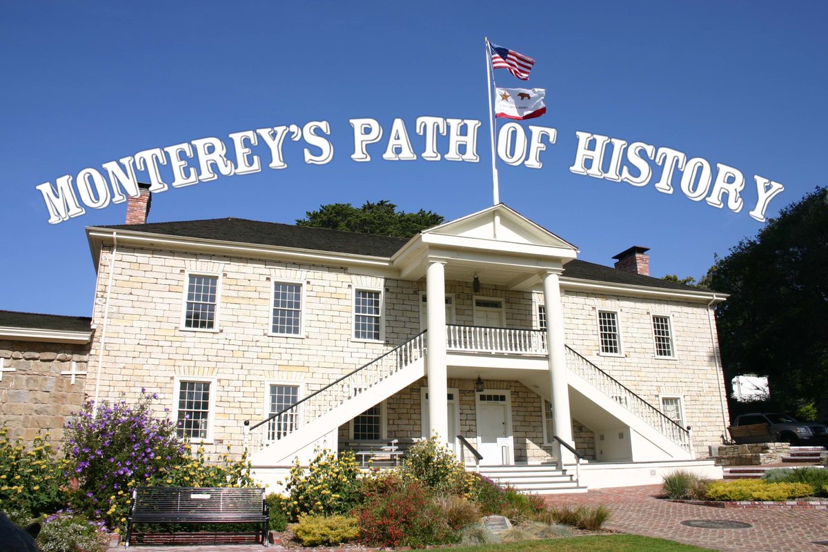 CityofMonterey's tweet photo. Notable historic buildings on #Monterey's #PathofHistory include #ColtonHall &amp; 18th century cathedral: https://t.co/7ZKcOI2Ad8 @SeeMonterey https://t.co/CgoaCTskm8