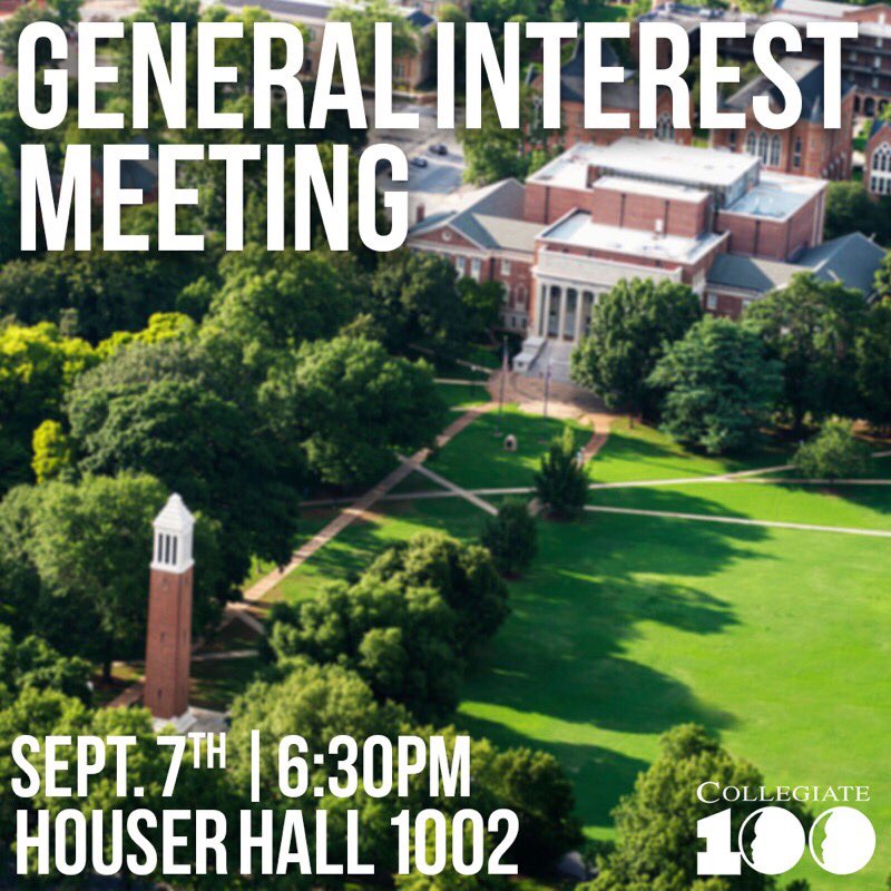 UAC100's tweet photo. This Thursday! Come out and learn more about C💯 https://t.co/nrRahcDOlV