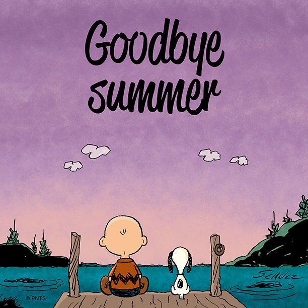 Goodbye, summer 2017