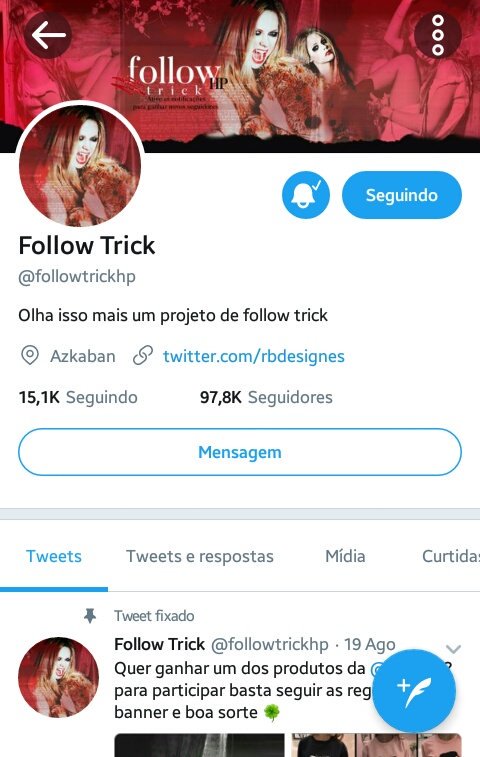 threehonestword's tweet photo. quero ganhar o sorteio do @followtrickhp e @ProjetoFTFans #sorteiohp https://t.co/QqLB6CYQ1Q