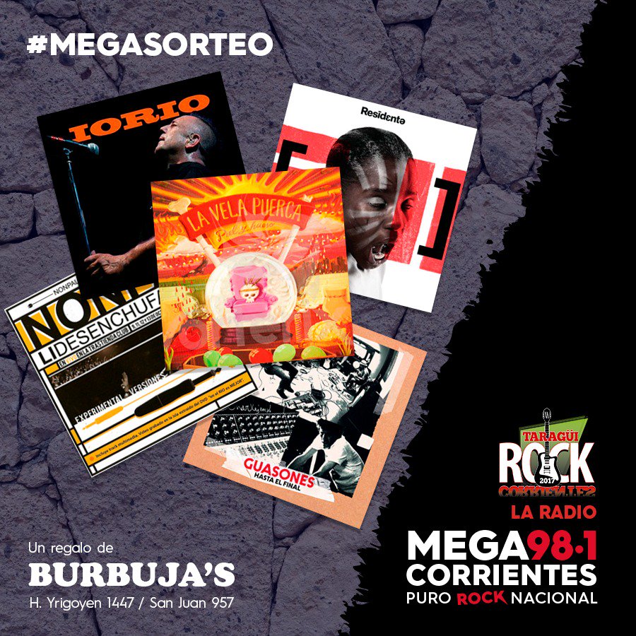 lamega981's tweet photo. Auspicia Burbujas Musicales 🎶#MegaSorteos #CuentaRegresiva
Quedate en #MegaCorrientes la 98.1 y podes ser dueño de estos CD´s 😎 https://t.co/Zsbj0vP89T