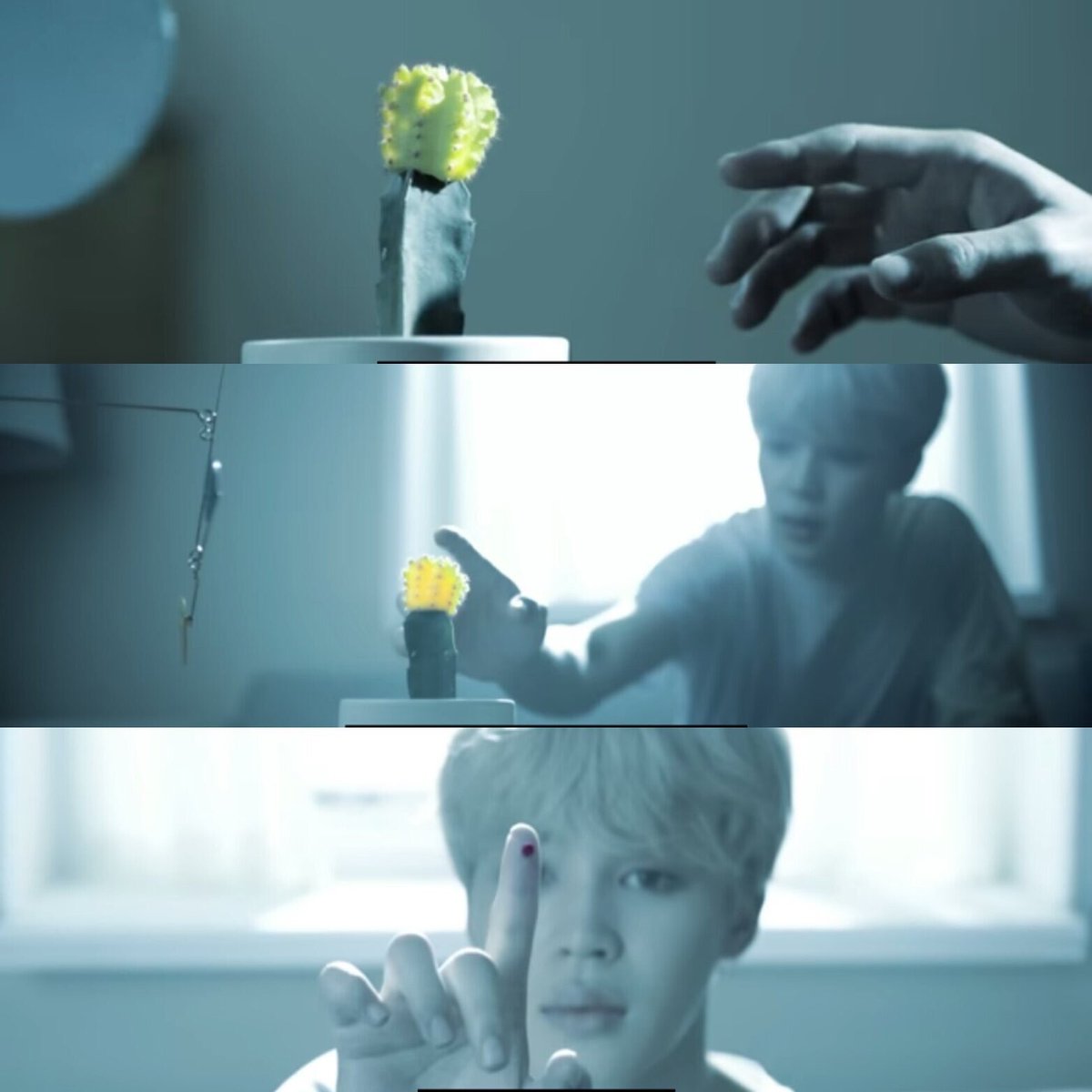 BTS__tetech's tweet photo. 黄色いサボテンの花が意味するもの
【母親の無条件の愛情】

ジミンちゃんはお母さんの愛情に触れたくて、だけど、触れようとすると、自分が傷ついてしまう…

#JIMIN
#LOVE_YOURSELF #Her
#Serendipity https://t.co/48AKJ9q7H7