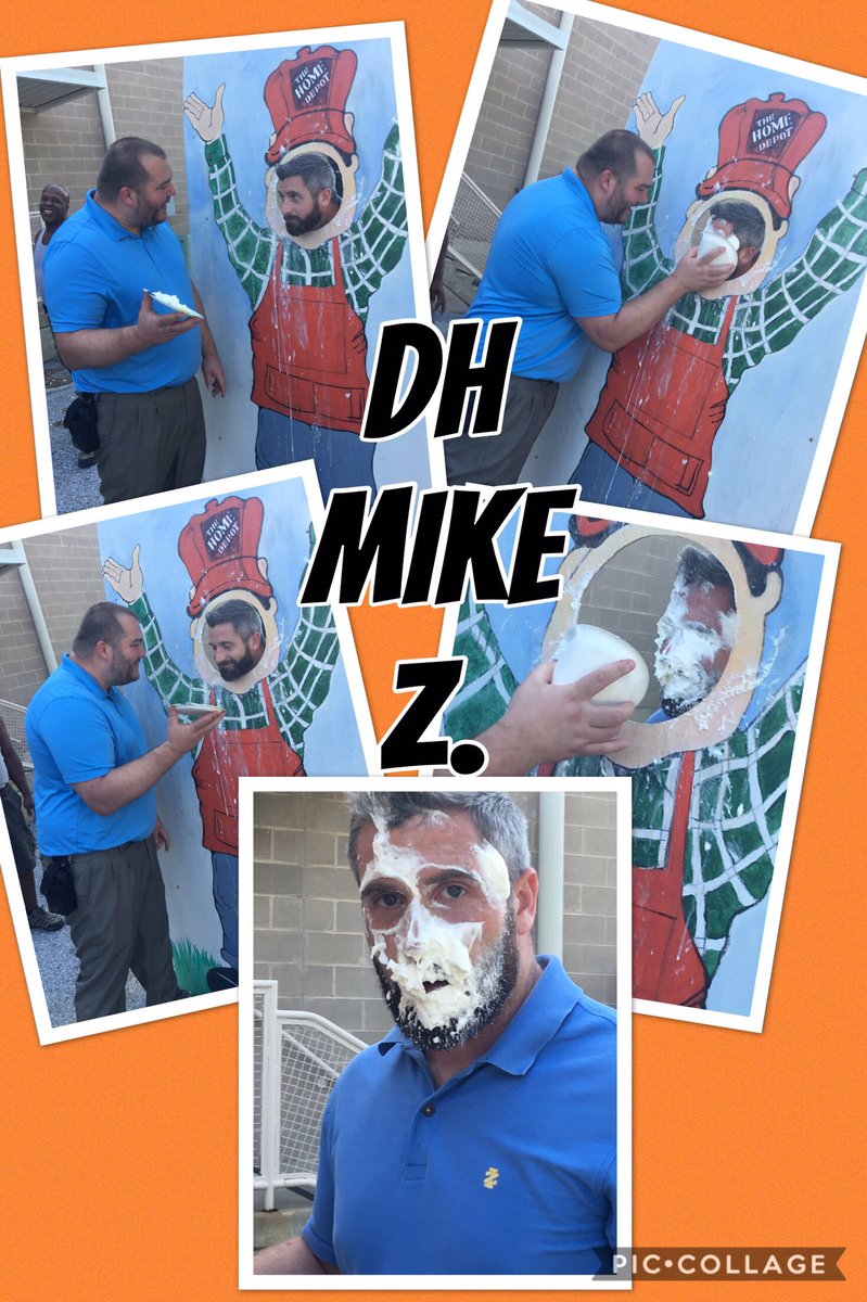 HomeDepot1601's tweet photo. Giving back to our associates affected by the hurricane in Texas with some pie throwing at our leadership team! #ma4texas #ma2017sept4 https://t.co/XKgP3zxTs5