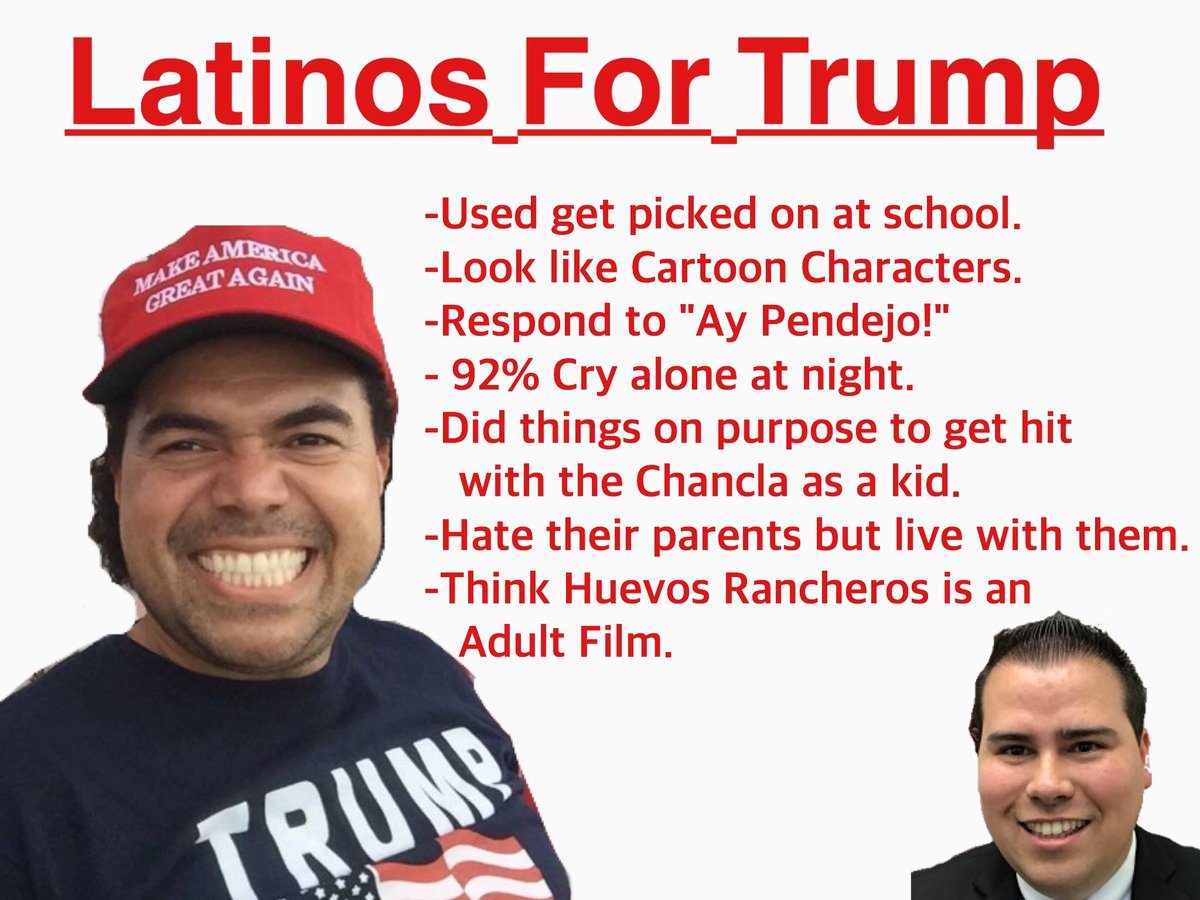 Aztlanflag's tweet photo. #latinosfortrump https://t.co/V72m0CR2N0
