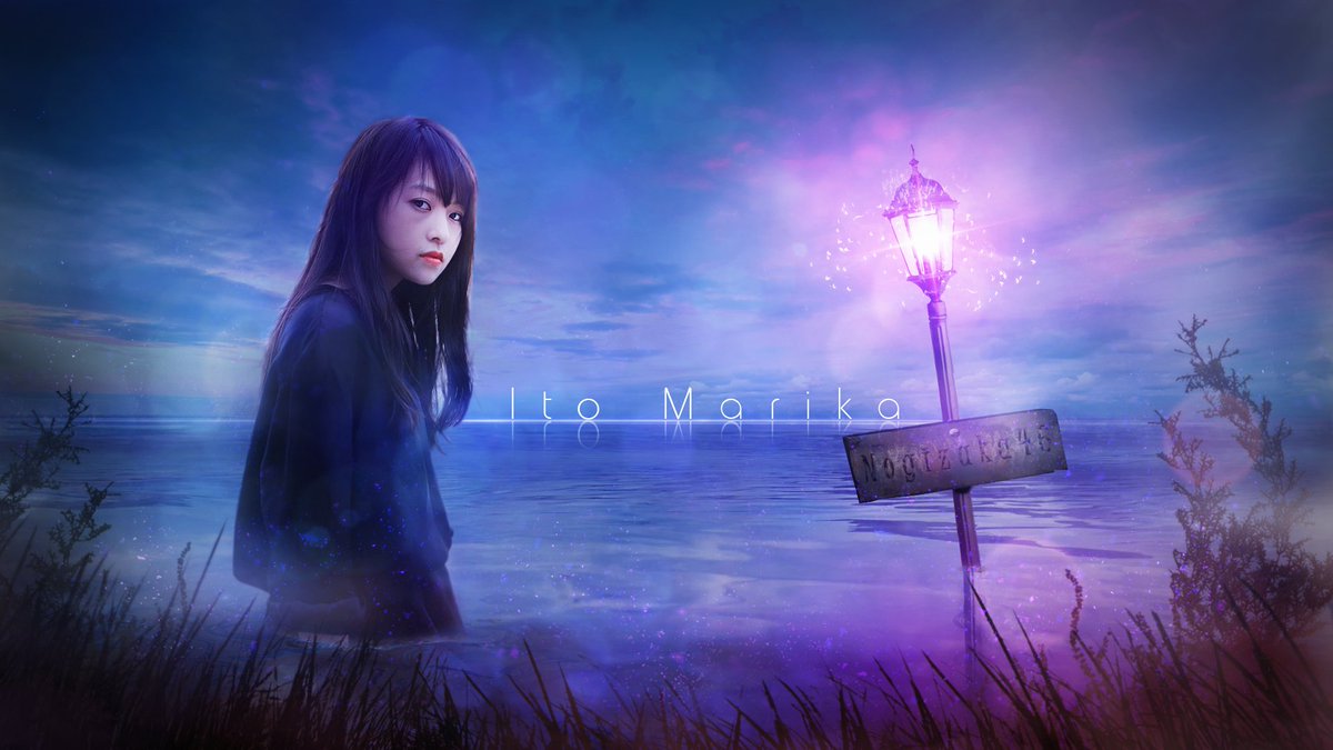 Fa Ig New Ito Marika Pc Wallpaper Light In The Dark Night Editorzaka46 乃木坂46 伊藤万理華 ベビたん