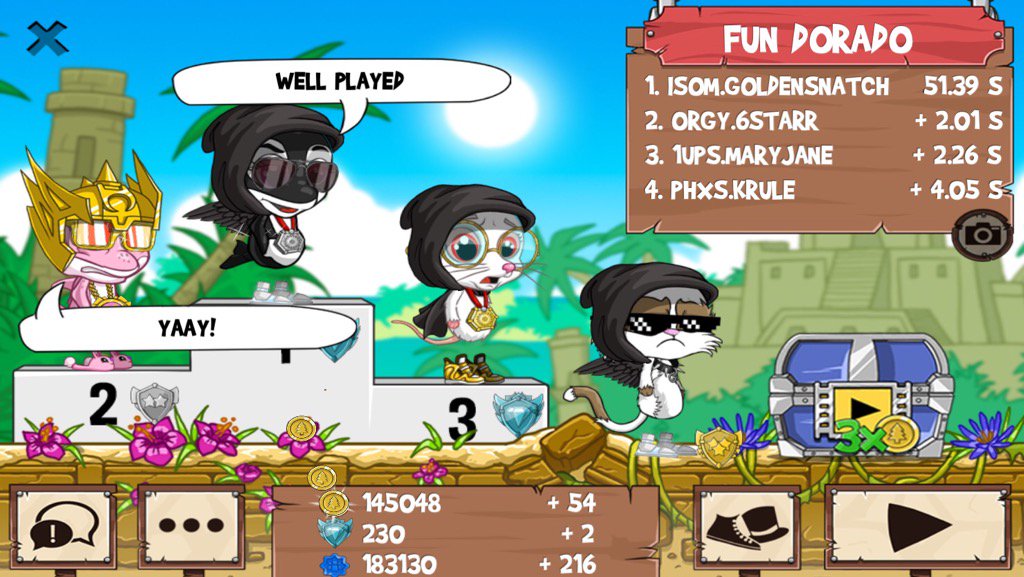 SolSistah_'s tweet photo. Want to catch an L? #funrun2 #6STARR #MaryJane #Krule https://t.co/nviLjG9FzH