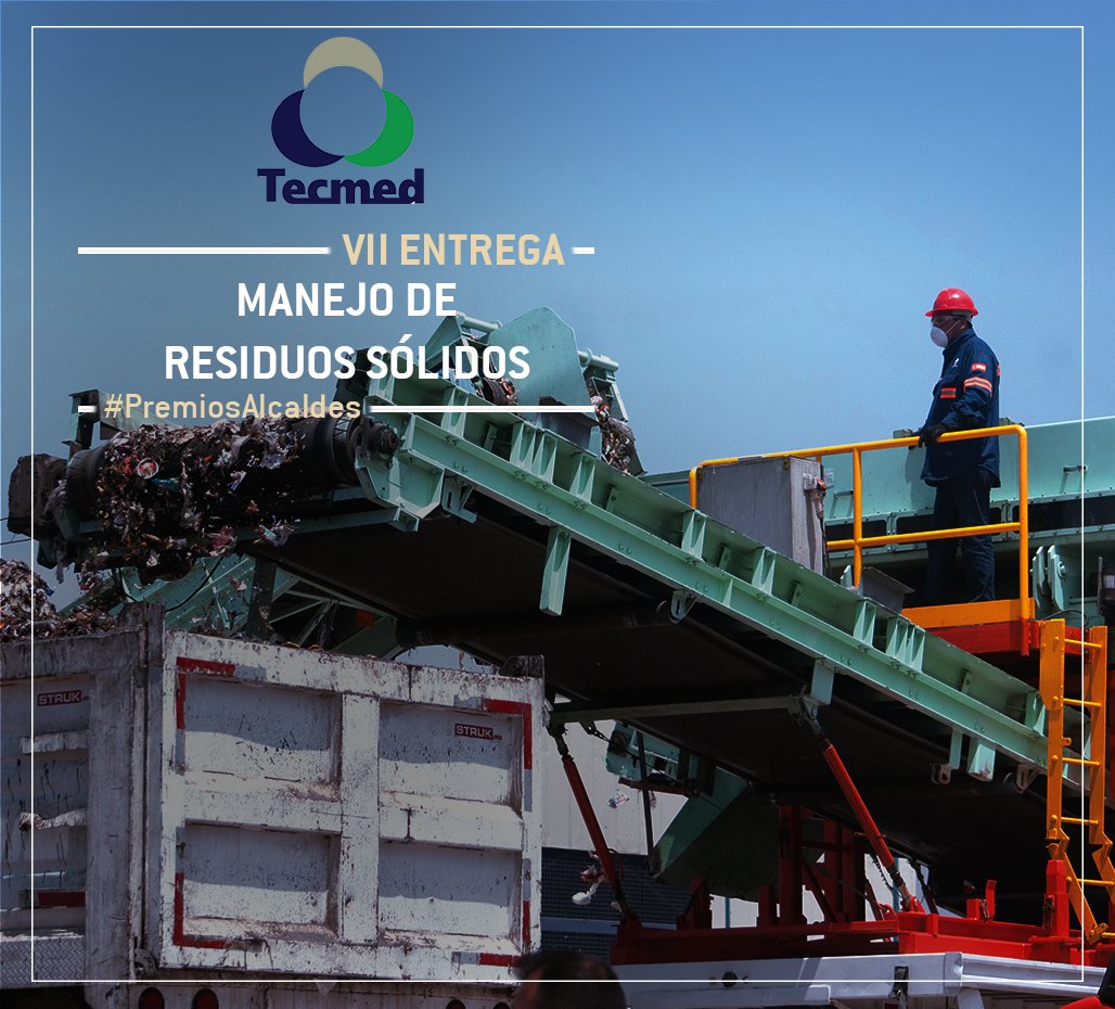 AlcaldesMexico's tweet photo. Los mejores municipios tienen un firme compromiso con el buen #ManejoDeResiduosSólidos, una tarea de @TecMedmx, presente en #PremiosAlcaldes https://t.co/XBRCkNFyJT