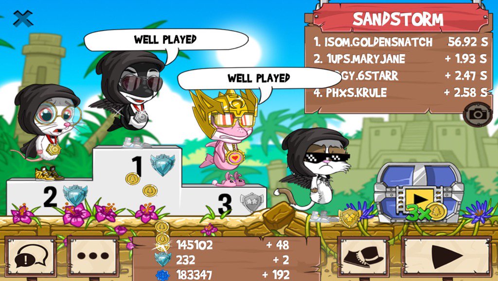 SolSistah_'s tweet photo. Want to catch an L? #funrun2 #MaryJane #6STARR #Krule https://t.co/2Agc0gEBSr