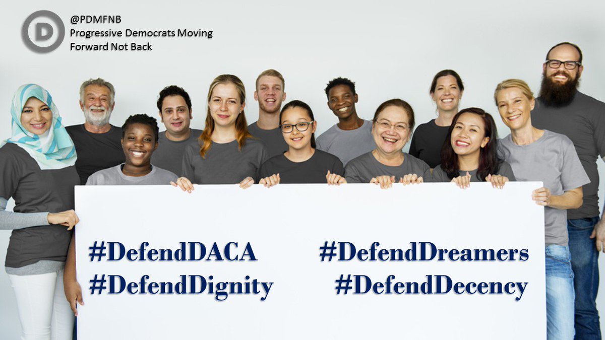 ProgressDems's tweet photo. #DefendDACA
#DefendDreamers
#DefendDignity
#DefendDecency https://t.co/Cqd9y2hHpT
