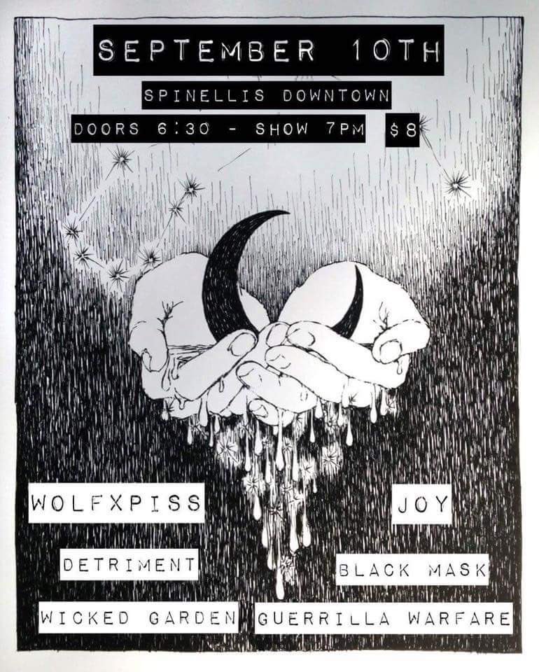 DetrimentHC's tweet photo. In case you haven't heard these will be our last shows. Let's do it right https://t.co/oZ24ZACaJg