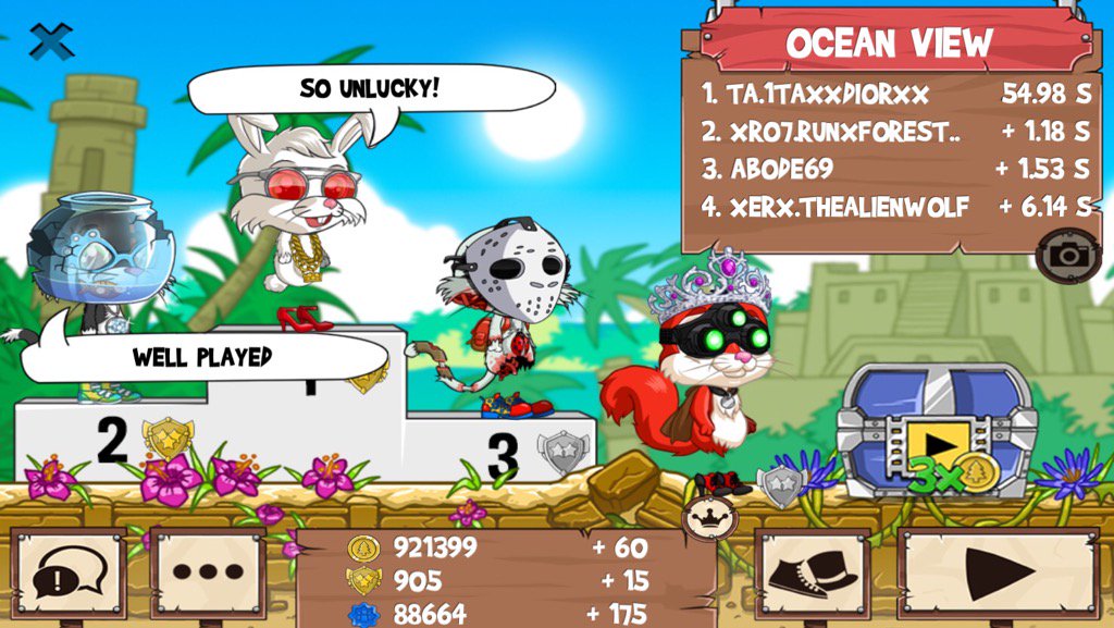 _69Matte's tweet photo. All those guys just got washed #funrun2 #RUNxFORESTxRUN #Abode69 #thealienwolf https://t.co/OVC0ZskKWX