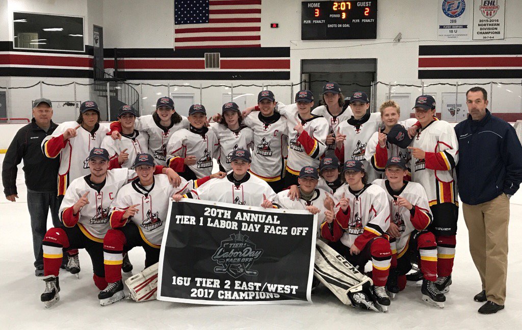 Congrats to <a href="/Section2Hockey/">Section II Hockey</a> U16 Elite out of AYHA for winning Tier 1 Labor Day Classic. #playHShockey