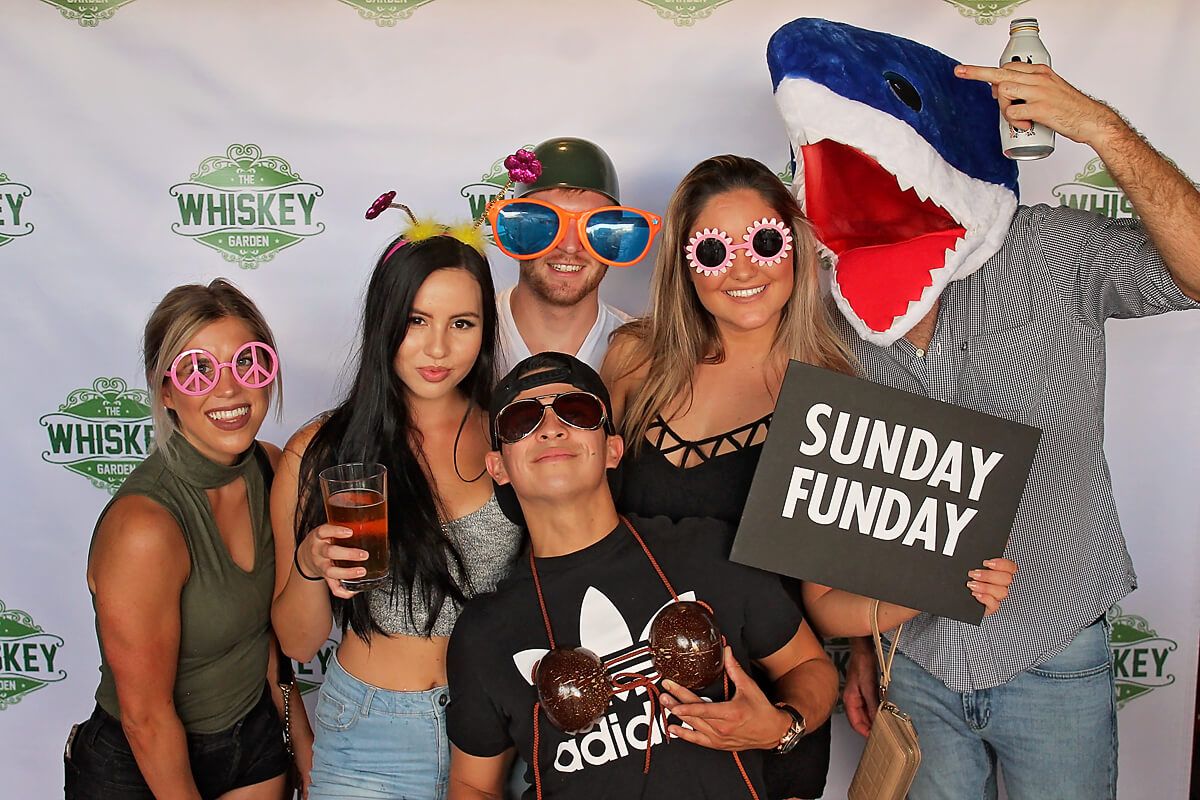 tagmebro's tweet photo. Sunday Funday Photo Booth Rental at The Whiskey Garden FW! #TagMeBro https://t.co/ERAg3qZvHw