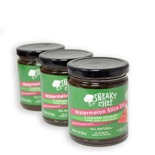 sneakychef's tweet photo. Get a lil slice of heaven w/ tomorrow's breakfast - use #SneakyChef Watermelon-Slice Fruit Spread instead of jam. https://t.co/XYOkayRaup https://t.co/W1I6iIXjGU