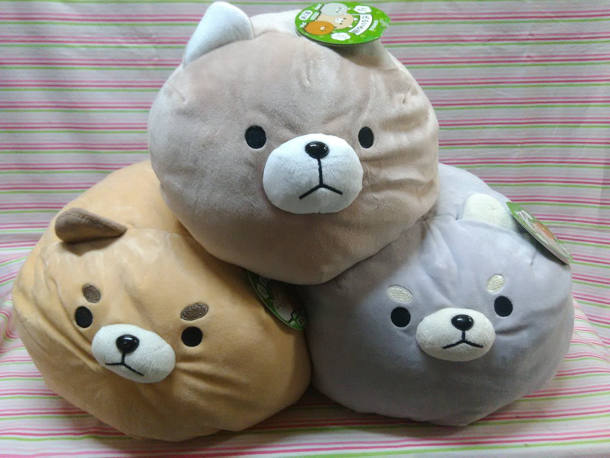 ごろねこサミット　だるいぬ団　特大 ごろねこサミット」タイトー店限定、タムラ・サカグチ・イシイの3匹が