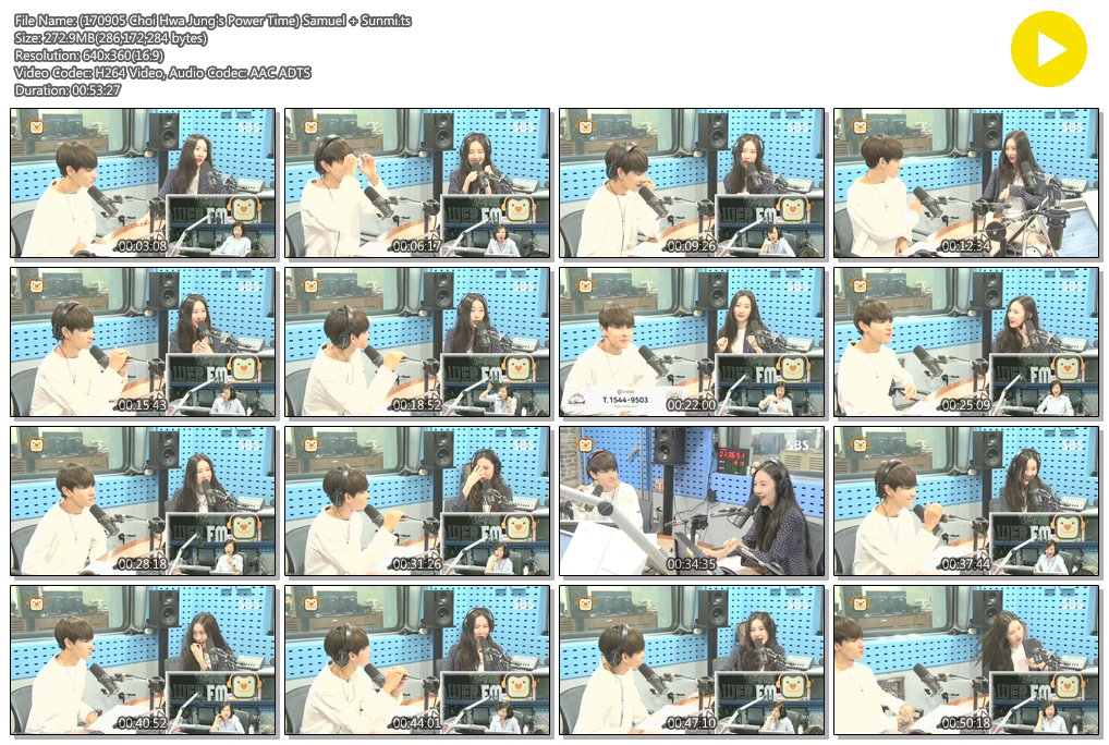 nanashinsan's tweet photo. 170905 Choi Hwa Jung's Power Time 최화정의 파워타임 - Samuel 사무엘 / Sunmi 선미 https://t.co/lLRX86efJJ https://t.co/zdSgR8MntY