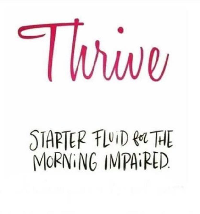 ThriveBrighter's tweet photo. If this is you going back to work after a 3 day weekend, we need to talk!! 
#thrivewithme https://t.co/Le4Uiv3sd5