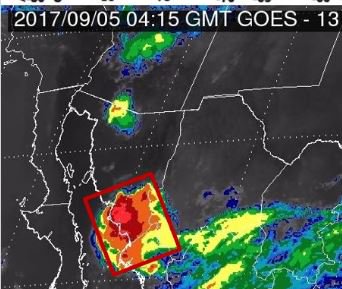 CONAGUA:10 PM.En las próximas tres horas se prevén tormentas puntuales fuertes, acompañadas de actividad eléctrica en el sur de Sonora