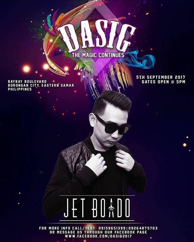 LipadCrew's tweet photo. Borongan City! Get ready to fly tonight, for DASIG Festival with the Captain @djjetboado !! See you there! 👐🏼✈️ #JetBoado #LIPAD #Dasig2017 https://t.co/5m4nWqenfW