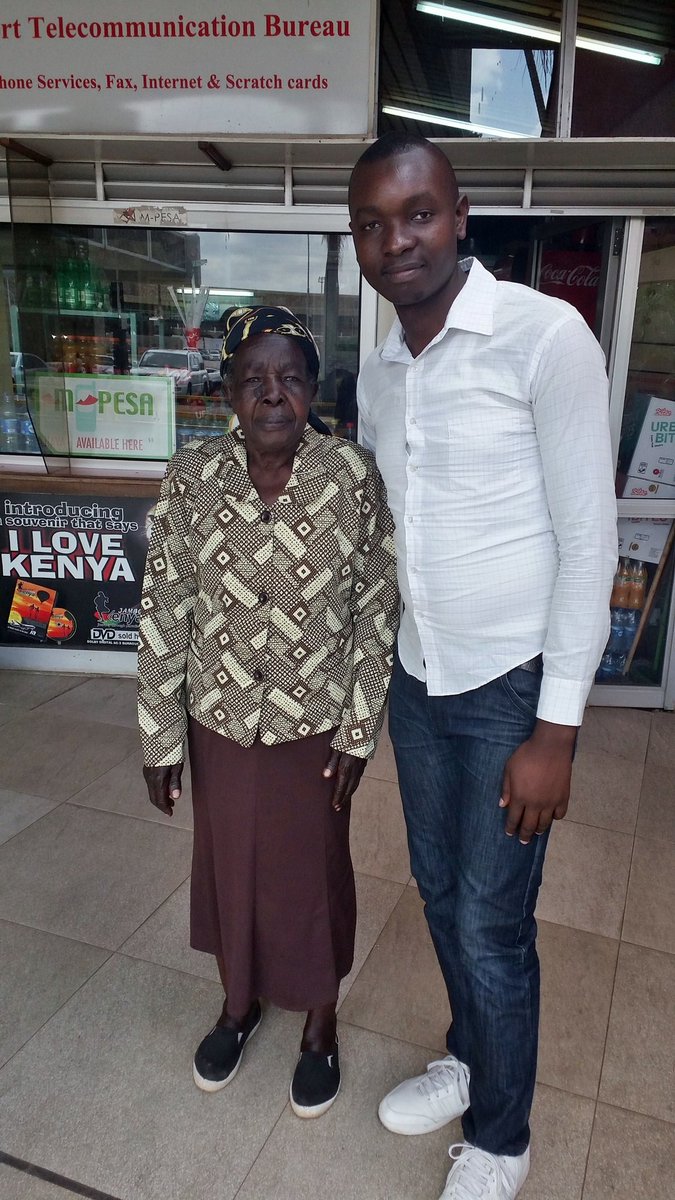 BonnyKegusu's tweet photo. I was with my grandmother during the weekend #MoreMomentsWithHuawei @Hot_96Kenya https://t.co/kh6ZvCfaE7