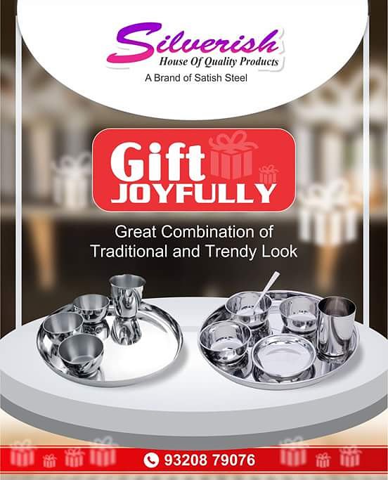 Silverish55's tweet photo. Looking For A Special Gift?π
β’Contact Us For Best Deal & Save More!
Gift for Family, Staff & Corporate eventsπ
Callπ: 9320879076
#Silverish https://t.co/LuzE2cbReW