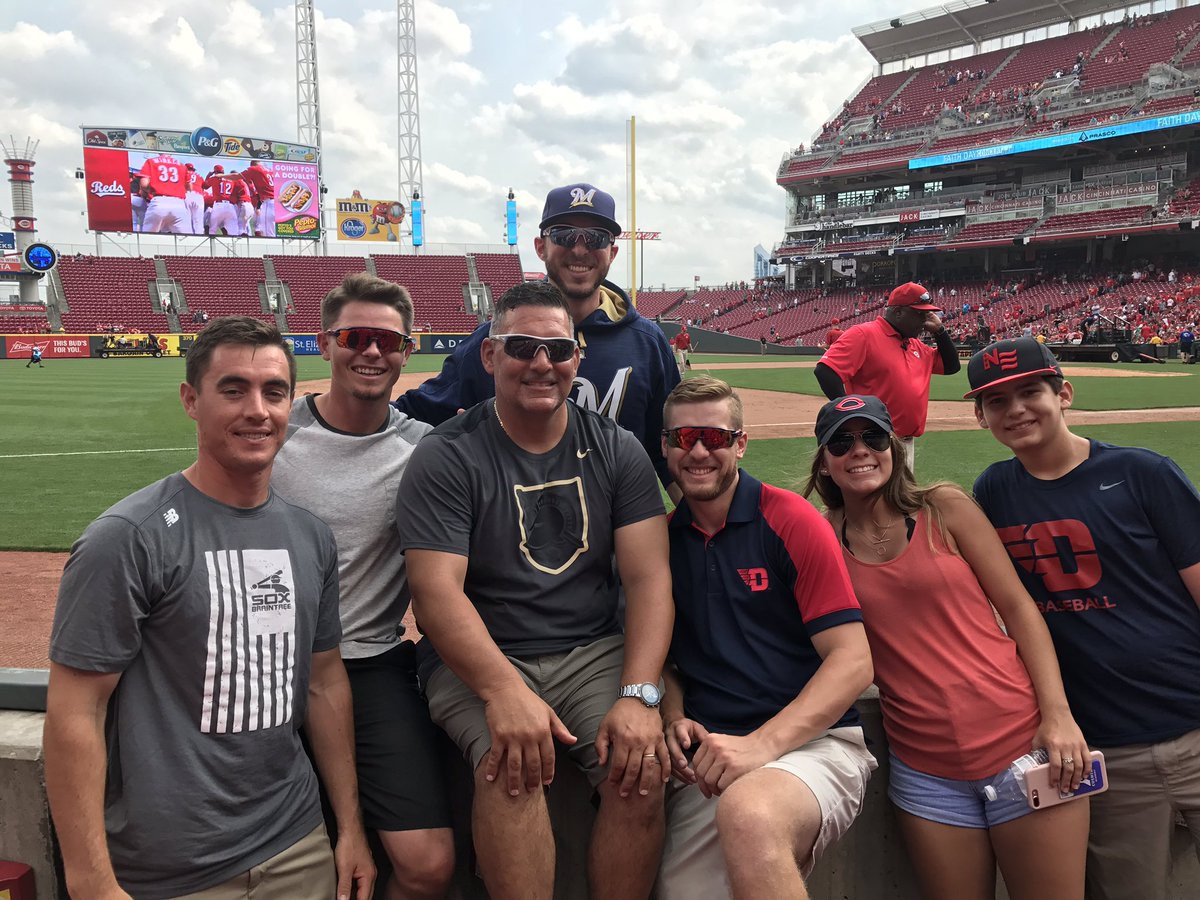 Finally caught up w Oliver Drake <a href="/Brewers/">Milwaukee Brewers</a> from lightly recruited out of HS 2 the big leagues role model for all in our game 2 see #homegrown