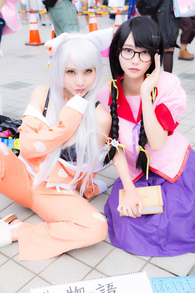 Ru Ri No Twitter 17 8 12 C92 夏コミ 2日目 羽川翼 化物語 撮影 さとっちさん Kazu Tm 素敵なお写真ありがとうございます C92コスプレ コミケ コスプレ Cosplay 化物語