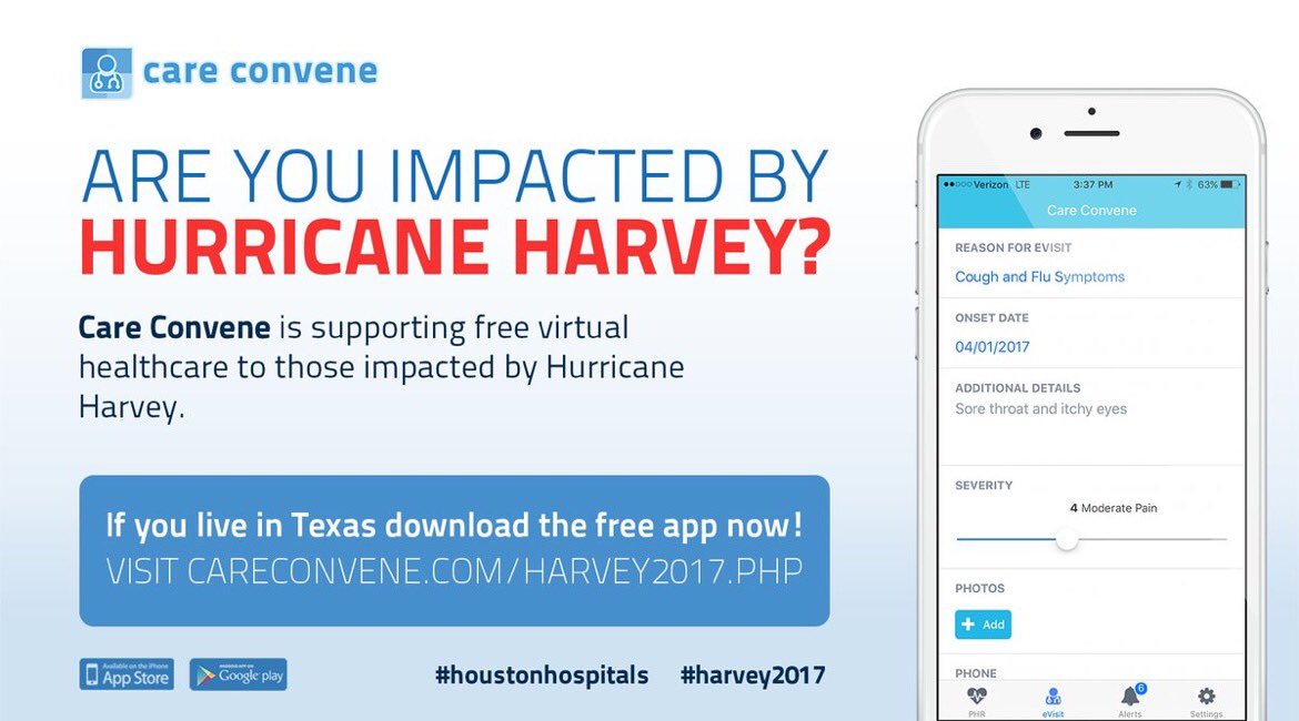 CC_HarveyHelp's tweet photo. We haven't stopped and won't stop! 1 month #freehealthcare virtually #HarveyRecovery #HarveyRelief #harvey @MyEmergencyRoom  @CareConvene https://t.co/FDXbpCWlEL