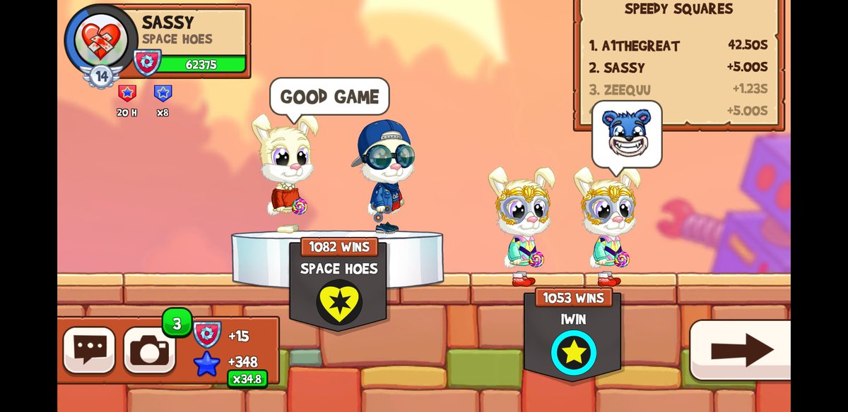 Ayo_Sassy's tweet photo. @ClearyGreat had to carry me ❤ #ClanBattles #GoodGames #FriendGames #FunRunArena https://t.co/2LMEmfV23Q