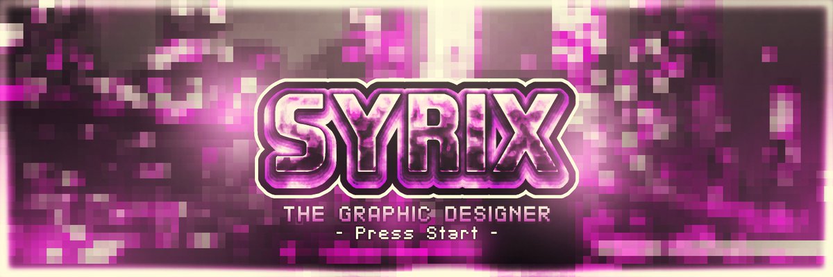 evanwahm's tweet photo. Header for @SyrixDZN | Old Game Start Screen Themed
ops?
Support is cool https://t.co/YnJ5YtnFmY