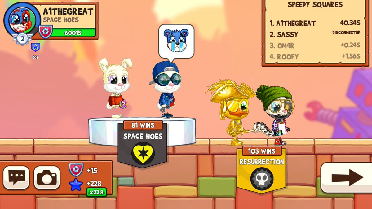 Ayo_Sassy's tweet photo. @ClearyGreat had to carry me ❤ #ClanBattles #GoodGames #FriendGames #FunRunArena https://t.co/2LMEmfV23Q