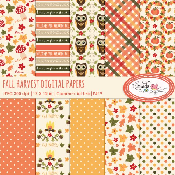 lilmade_designs's tweet photo. Fall digital papers for commercial use, you can find it here: https://t.co/PzxufUpgwi #digitalpaper #fallpapers #autumnpapers https://t.co/rIVxlNOquX