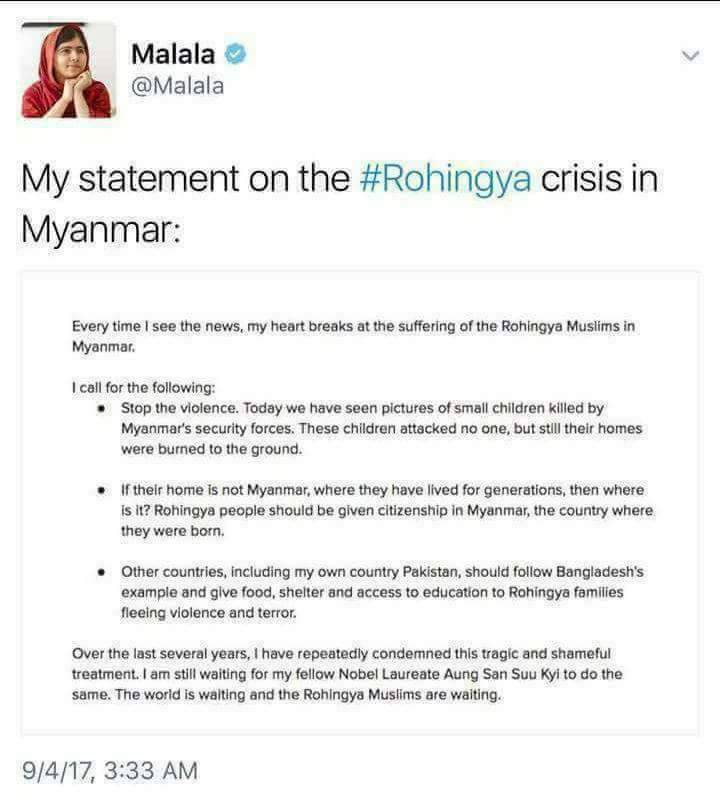 MALALA IS LYING THE WORLD WITH FAKE STORY AND INDIRECTLY SUPPORTING #ARSA EXTREMISTS TERRORISTS. GOVERMENT SHOULD INFORM TO <a href="/Interpol/">Interpol</a> .